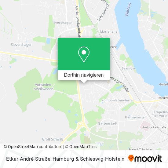 Etkar-André-Straße Karte