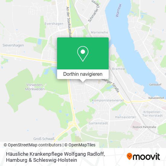 Häusliche Krankenpflege Wolfgang Radloff Karte