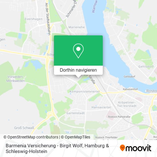 Barmenia Versicherung - Birgit Wolf Karte