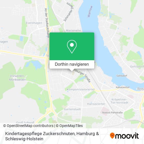 Kindertagespflege Zuckerschnuten Karte