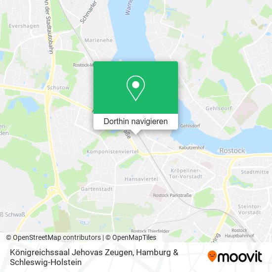 Königreichssaal Jehovas Zeugen Karte