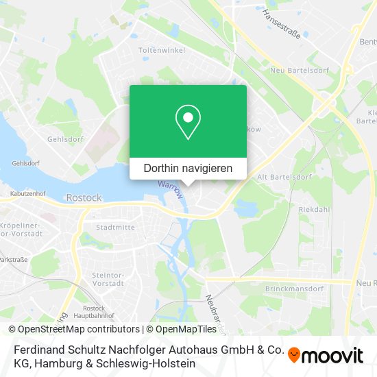 Ferdinand Schultz Nachfolger Autohaus GmbH & Co. KG Karte