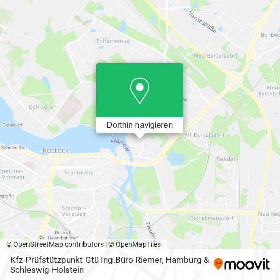Kfz-Prüfstützpunkt Gtü Ing.Büro Riemer Karte