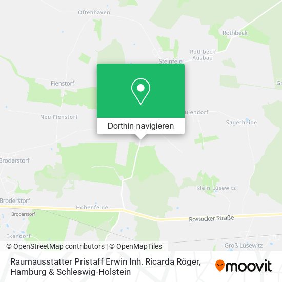 Raumausstatter Pristaff Erwin Inh. Ricarda Röger Karte