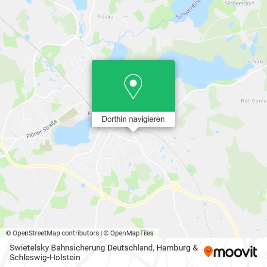 Swietelsky Bahnsicherung Deutschland Karte