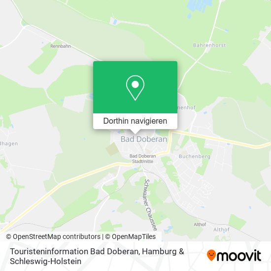 Touristeninformation Bad Doberan Karte