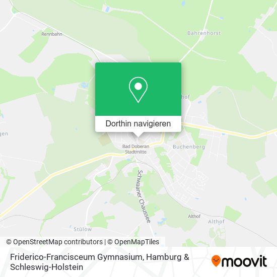Friderico-Francisceum Gymnasium Karte