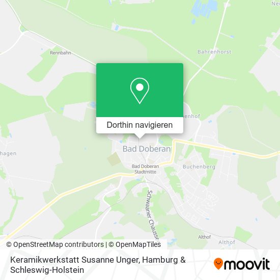 Keramikwerkstatt Susanne Unger Karte