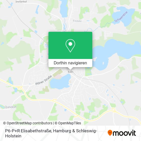 P6-P+R Elisabethstraße Karte