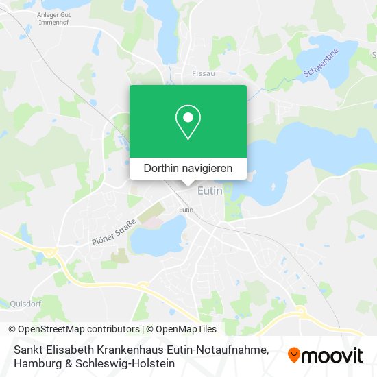 Sankt Elisabeth Krankenhaus Eutin-Notaufnahme Karte