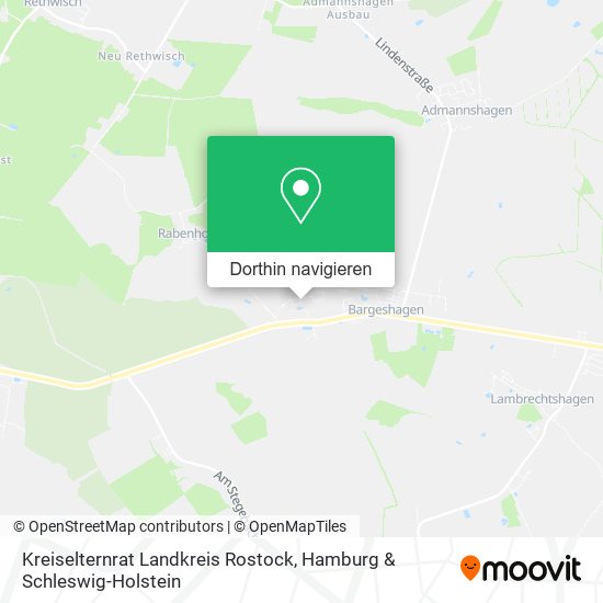 Kreiselternrat Landkreis Rostock Karte