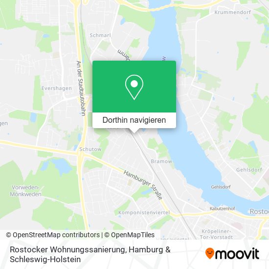 Rostocker Wohnungssanierung Karte