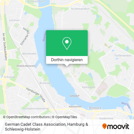 German Cadet Class Association Karte