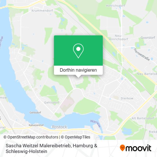 Sascha Weitzel Malereibetrieb Karte