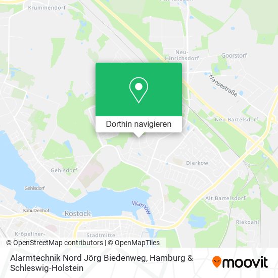 Alarmtechnik Nord Jörg Biedenweg Karte