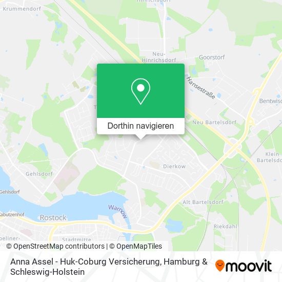 Anna Assel - Huk-Coburg Versicherung Karte
