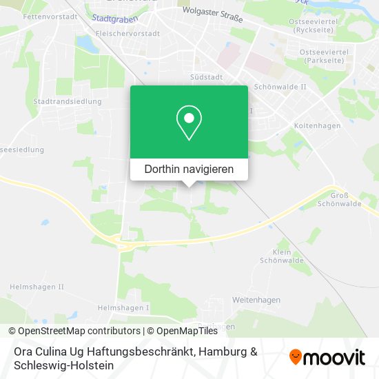 Ora Culina Ug Haftungsbeschränkt Karte