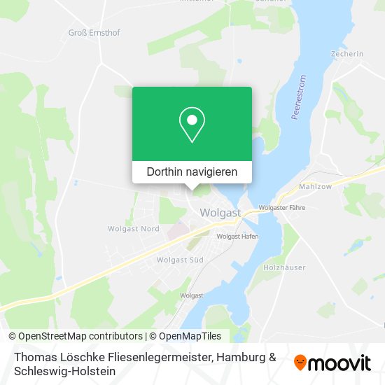 Thomas Löschke Fliesenlegermeister Karte
