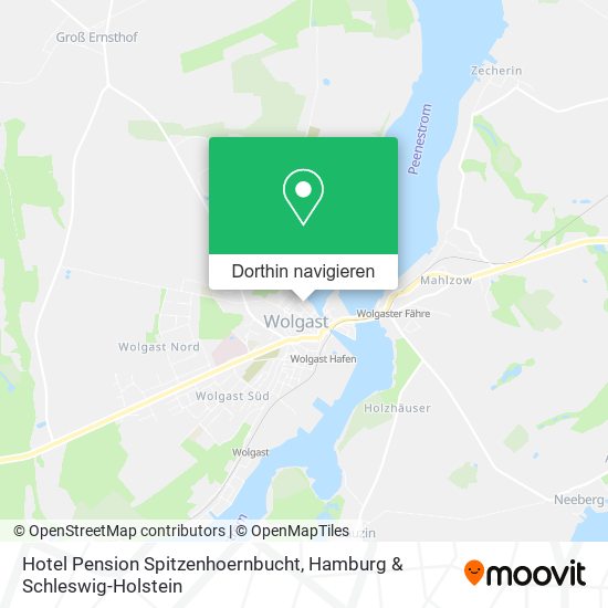 Hotel Pension Spitzenhoernbucht Karte