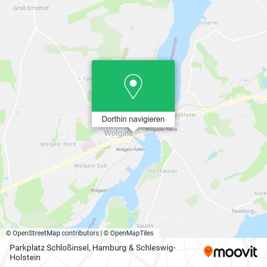 Parkplatz Schloßinsel Karte