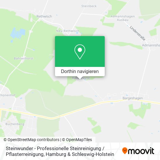 Steinwunder - Professionelle Steinreinigung / Pflasterreinigung Karte
