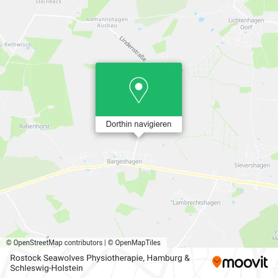 Rostock Seawolves Physiotherapie Karte