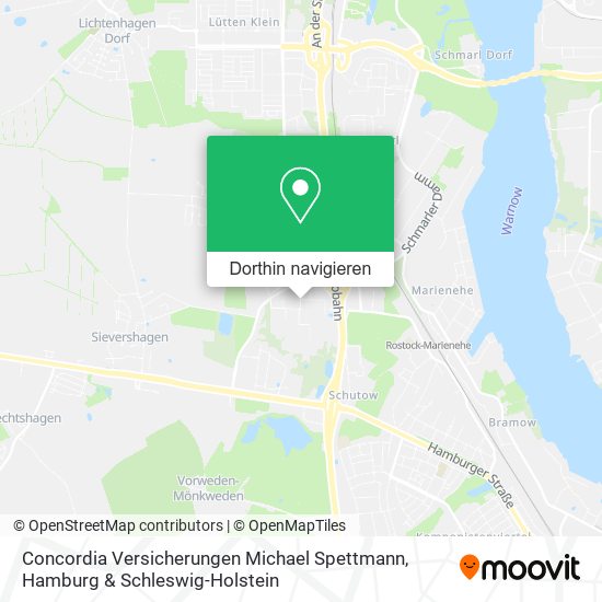 Concordia Versicherungen Michael Spettmann Karte