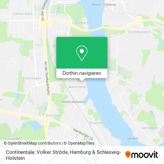 Continentale: Volker Ströde Karte