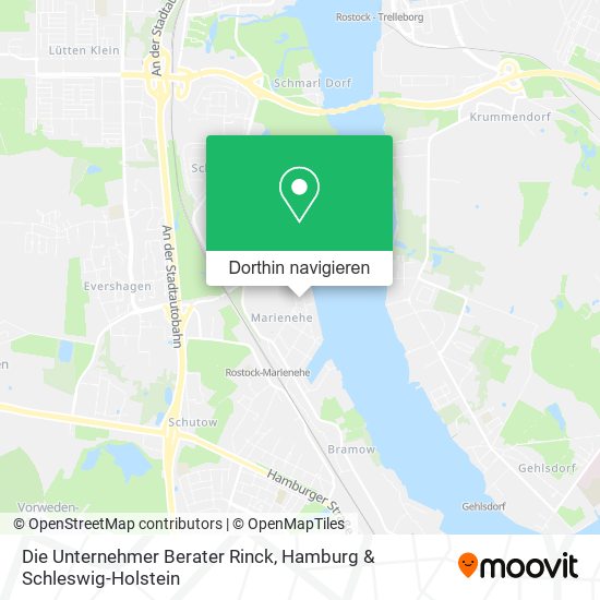 Die Unternehmer Berater Rinck Karte