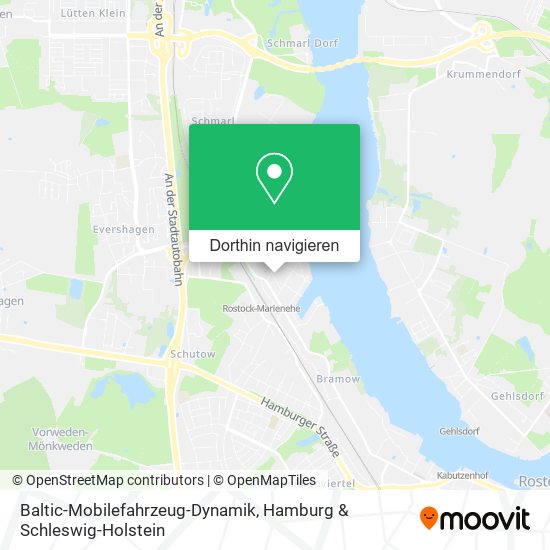 Baltic-Mobilefahrzeug-Dynamik Karte