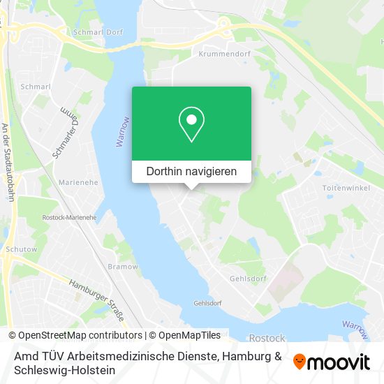 Amd TÜV Arbeitsmedizinische Dienste Karte