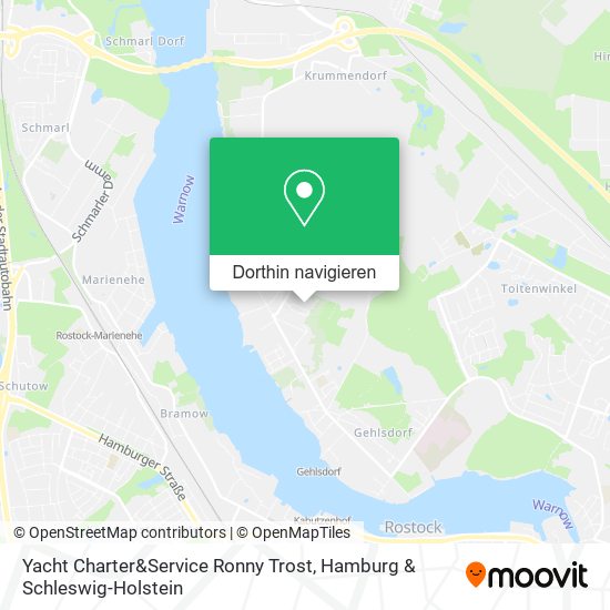Yacht Charter&Service Ronny Trost Karte