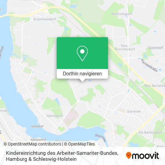 Kindereinrichtung des Arbeiter-Samariter-Bundes Karte