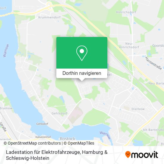 Ladestation für Elektrofahrzeuge Karte