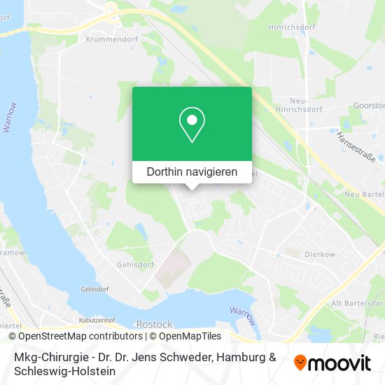 Mkg-Chirurgie - Dr. Dr. Jens Schweder Karte