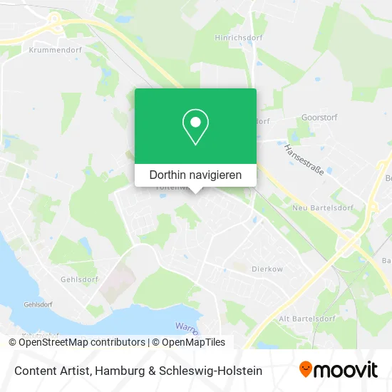 Content Artist Karte