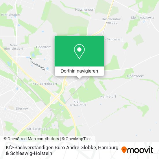 Kfz-Sachverständigen Büro André Globke Karte