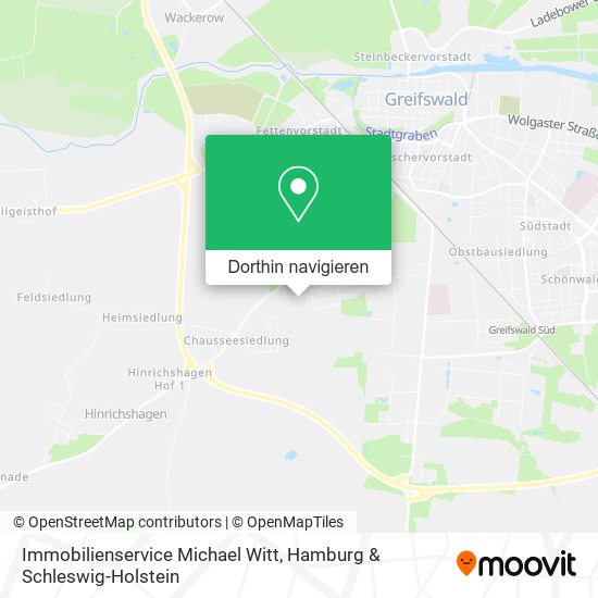 Immobilienservice Michael Witt Karte