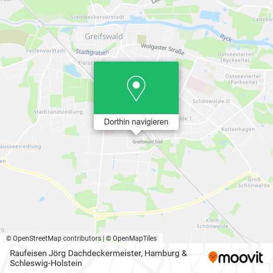 Raufeisen Jörg Dachdeckermeister Karte