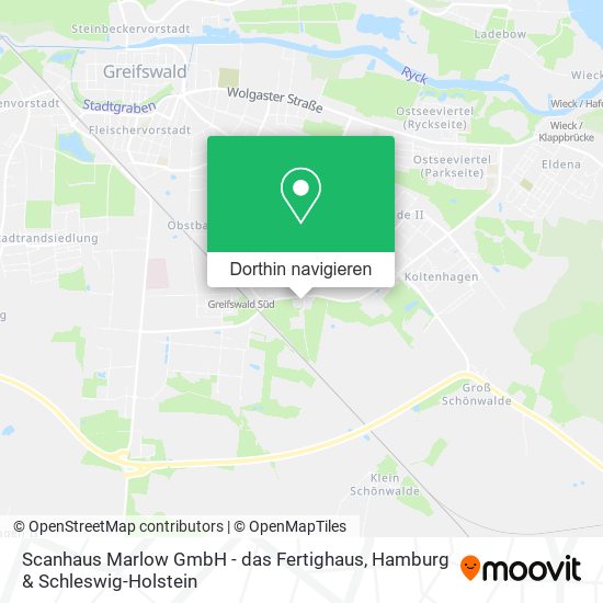 Scanhaus Marlow GmbH - das Fertighaus Karte