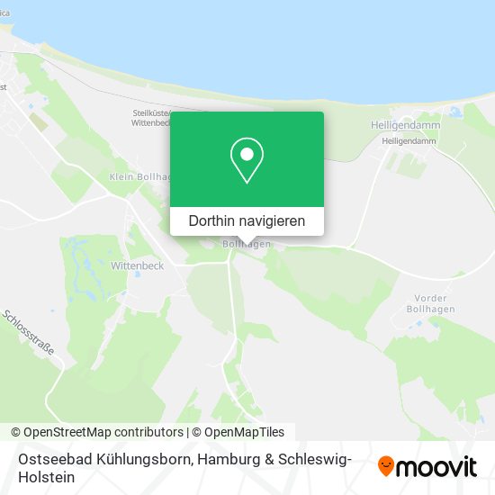 Ostseebad Kühlungsborn Karte
