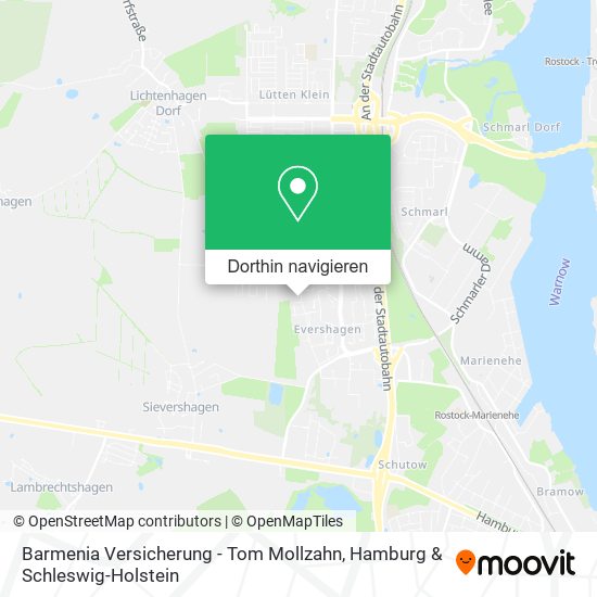 Barmenia Versicherung - Tom Mollzahn Karte
