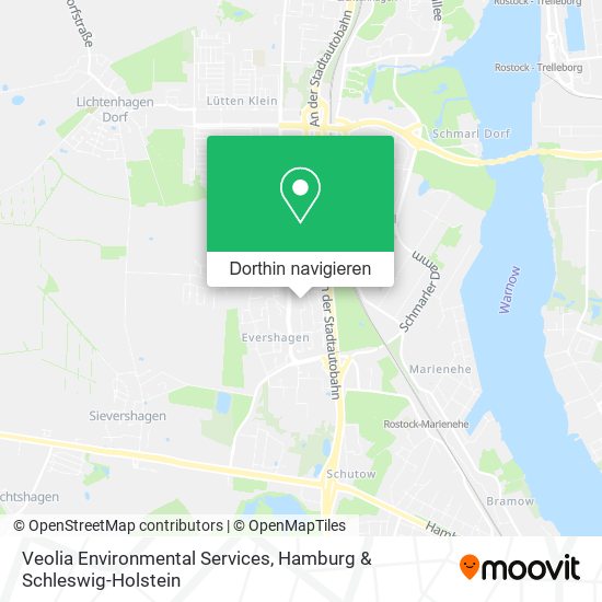 Veolia Environmental Services Karte