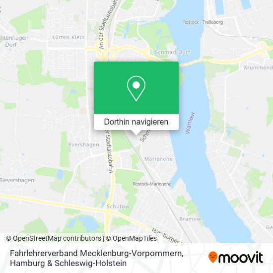 Fahrlehrerverband Mecklenburg-Vorpommern Karte