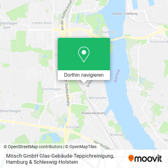 Mösch GmbH Glas-Gebäude-Teppichreinigung Karte