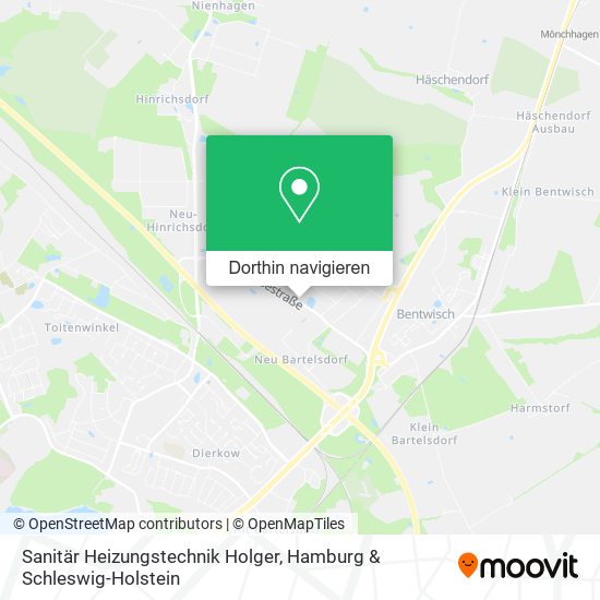 Sanitär Heizungstechnik Holger Karte