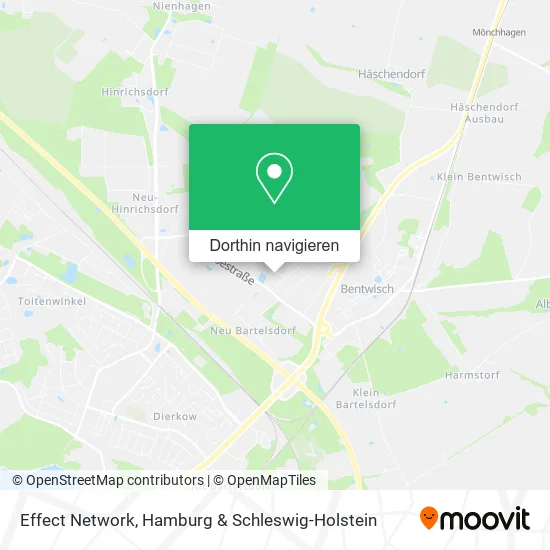 Effect Network Karte