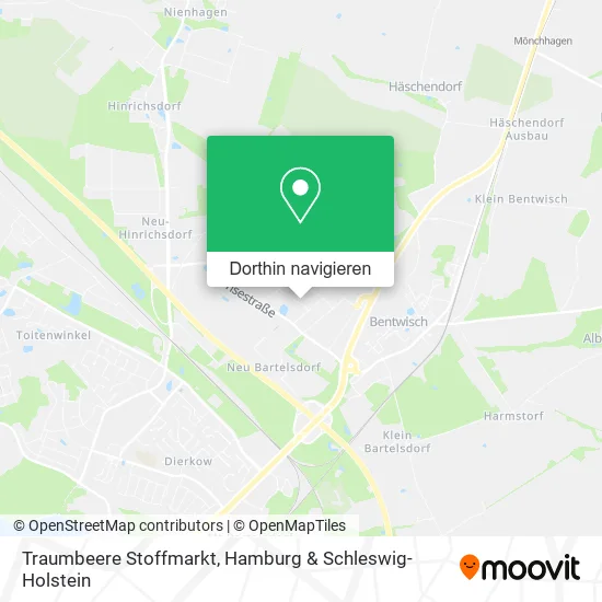 Traumbeere Stoffmarkt Karte