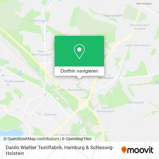 Danilo Wiehler Textilfabrik Karte