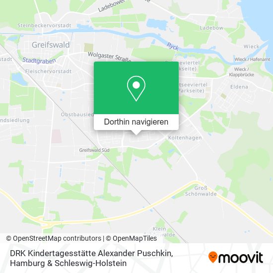DRK Kindertagesstätte Alexander Puschkin Karte